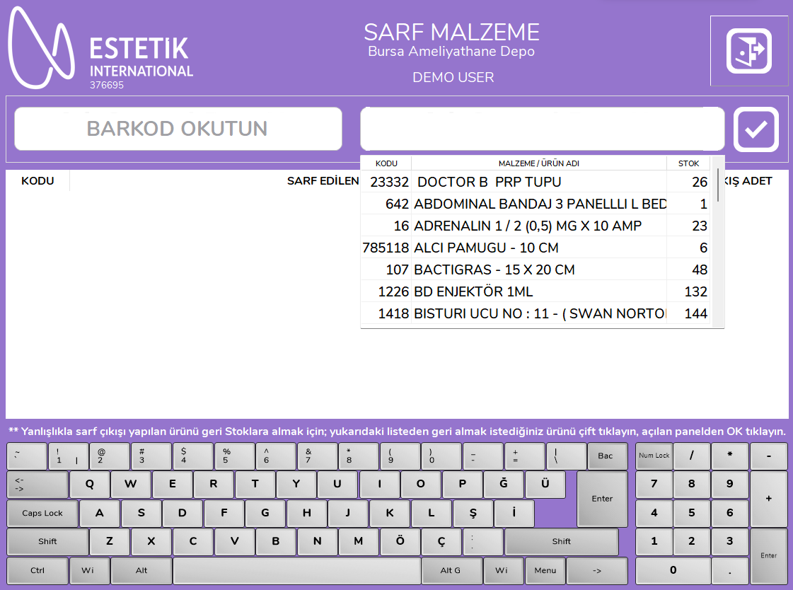 MAY Surgical ekran görüntüsü