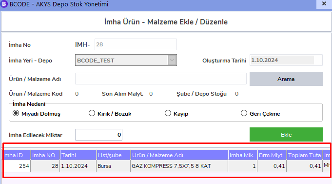 İmha Ürünleri