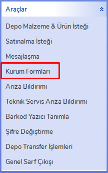 Form İndirme ve Çıktı Alma